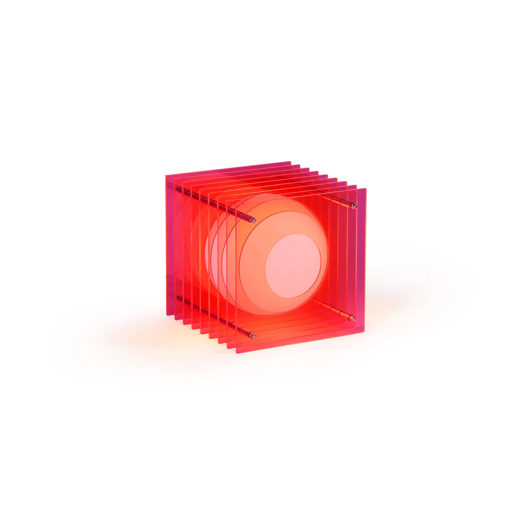 BANG Leuchte “Square Small” Pink | Pink Power in Lichtform | BANG