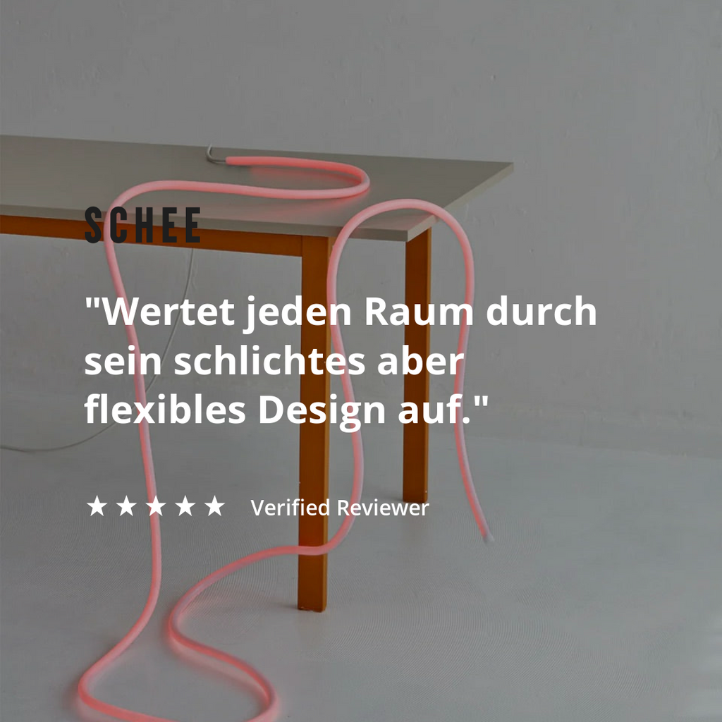 Studio About Lichtschlauch Flex Lamp Warm Red | Studio About | 5m Länge