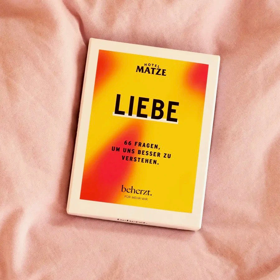 beherzt Kartenset "Liebe" | 66 Fragen für einen Beziehungs-Deepdive