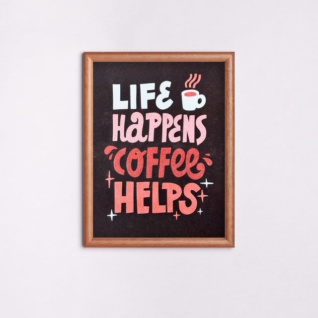 Edition SCHEE Parat Riso Life happens Coffee helps