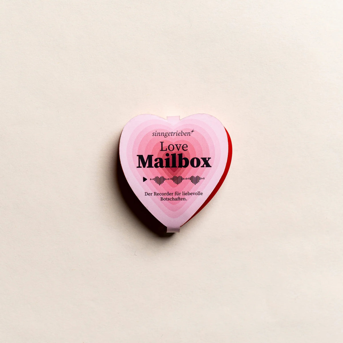 sinngetrieben Liebesnachrichten-Rekorder “Love Mailbox” | sinngetrieben