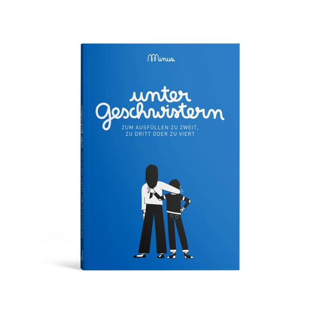 MINUS Erinnerungsbuch „Unter Geschwistern“ | persönlich & ehrlich | MINUS