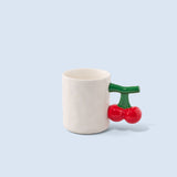Fluid Market Tasse „Cherry“ | Doppelkirsche als Becher | Fluid Market