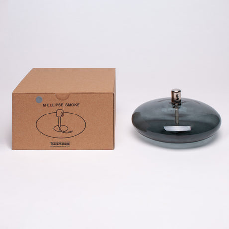 bazardeluxe Öllampe Ryon Ellipse Smoke M