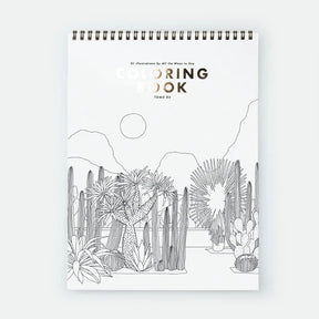 ALL THE WAYS TO SAY Malbuch “Cactus & Plants” | Illustrationen für Pflanzenfans | ALL THE WAYS TO SAY