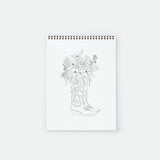 ALL THE WAYS TO SAY Malbuch “Exotic Bathtub” | Entspannte Kreativmomente | ALL THE WAYS TO SAY
