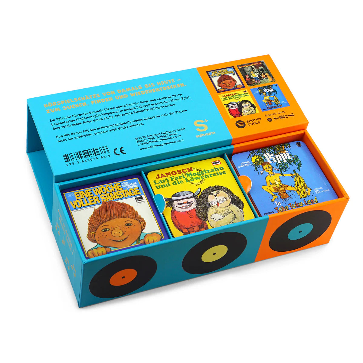 Seltmann Publishers Memo-Spiel „Kinderplatten“ | Nostalgisches Memo-Spiel | Seltmann Publisher