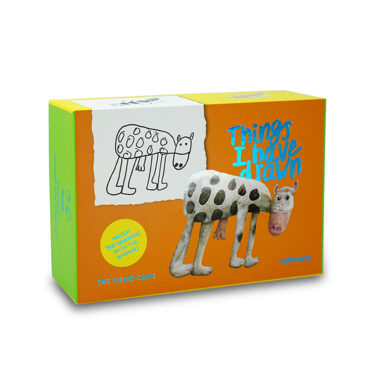 Seltmann Publishers Memo-Spiel „Things I Have Drawn“ | Lustiges Memo-Spiel | Seltmann Publisher