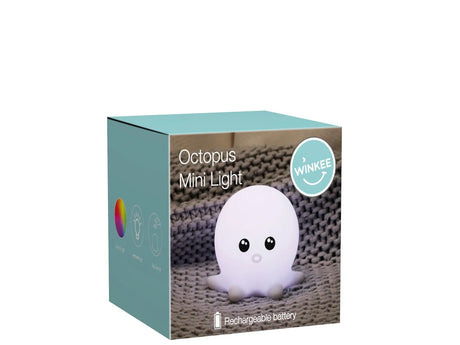 WINKEE Mini Nachtlicht “Oktopus” | Stimmungslicht | WINKEE