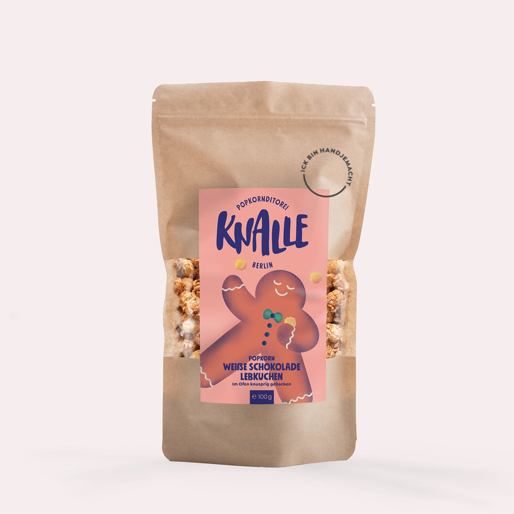 Popkornditorei Knalle Geschenkbox Popkornditorei Knalle "Popcorn Winter" | Weihnachtssorten im 4er Set