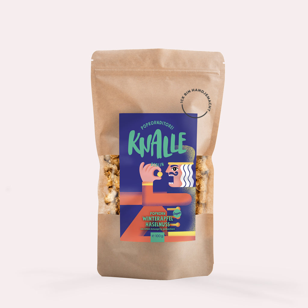 Popkornditorei Knalle Geschenkbox Popkornditorei Knalle "Popcorn Winter" | Weihnachtssorten im 4er Set