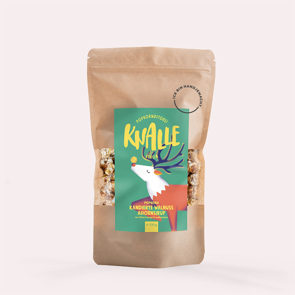Popkornditorei Knalle Geschenkbox Popkornditorei Knalle "Popcorn Winter" | Weihnachtssorten im 4er Set