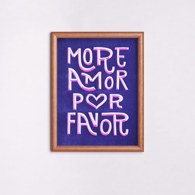 Edition SCHEE Parat Riso "More Amor por Favor"