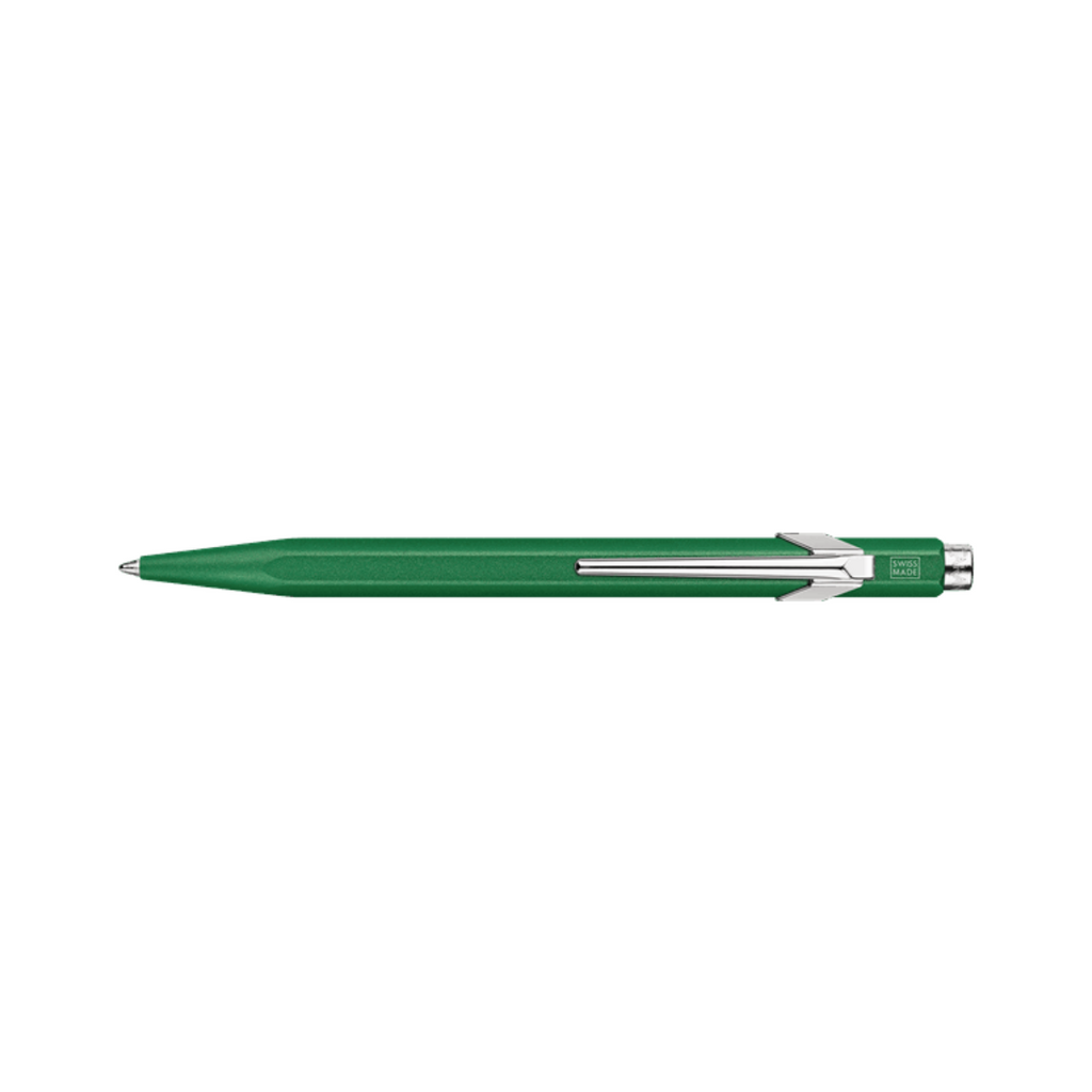 CARAN d'ACHE Kugelschreiber 849 Colormat X Grün mit Etui