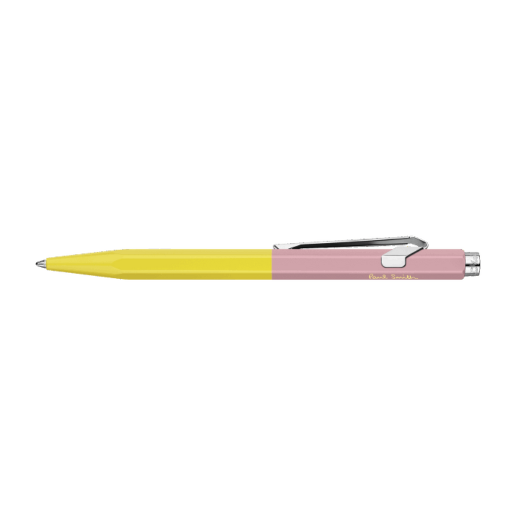 CARAN d'ACHE Kugelschreiber 849 Paul Smith Edition (Yellow & Rose Pink)