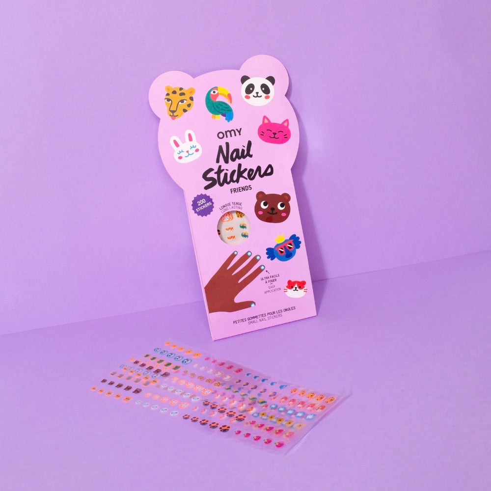 OMY Nail Sticker "Friends" | OMY | Nailart-Aufkleber mit Tieren