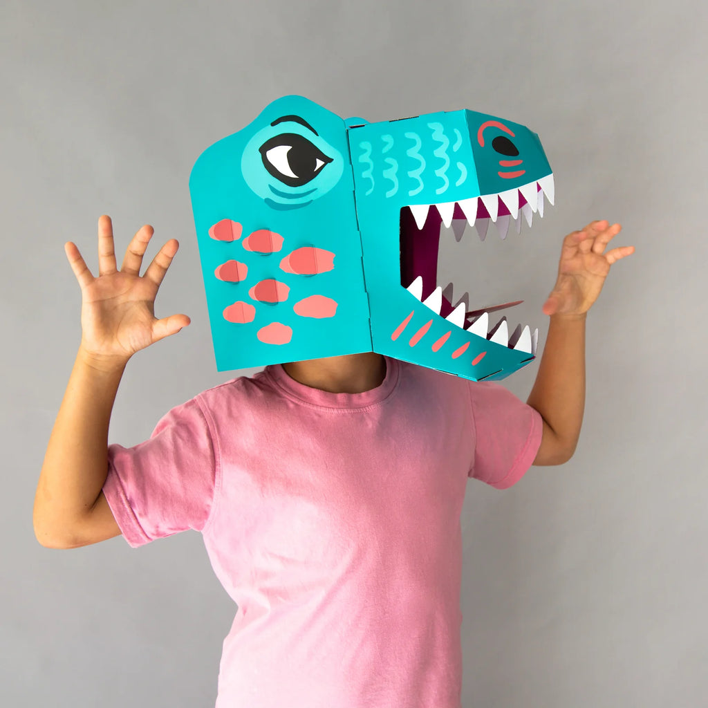 OMY Bastelset 3D Dino Mask