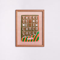 Edition SCHEE Parat Riso There is no WE in chocolate