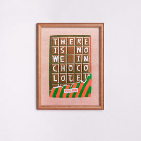 Edition SCHEE Parat Riso There is no WE in chocolate