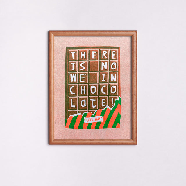 Edition SCHEE Parat Riso There is no WE in chocolate