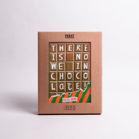 Edition SCHEE Parat Riso There is no WE in chocolate