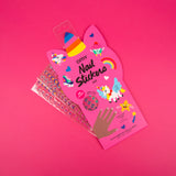 OMY Nail Sticker "Lily" | OMY | Nailart-Aufkleber mit Einhornmotiven