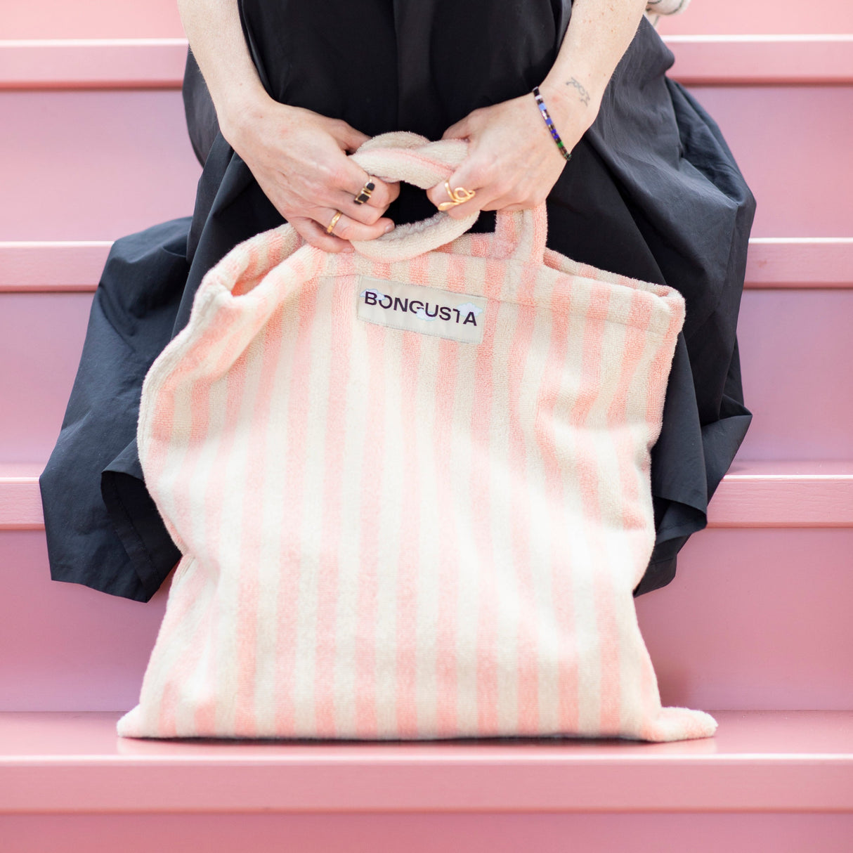 BONGUSTA Tasche "Naram Totebag Tropical & Creme" | BONGUSTA | ein Sommertraum