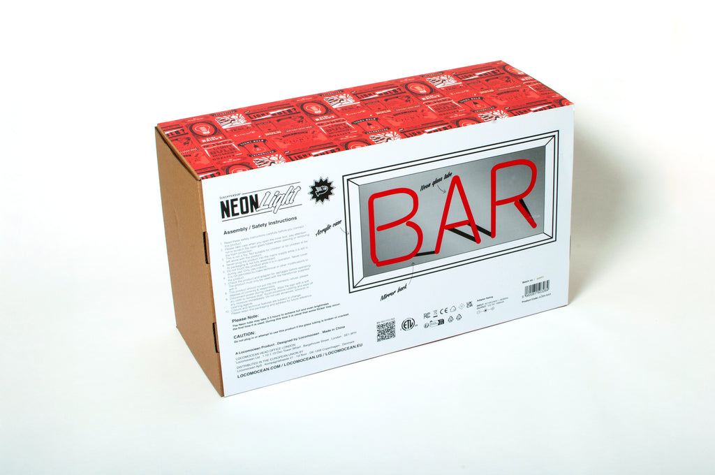 Locomocean Neon Acryl Box Locomocean “Bar” | Trendy & Bunt