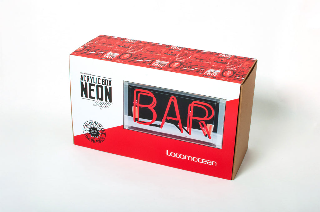Locomocean Neon Acryl Box Locomocean “Bar” | Trendy & Bunt
