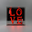 Locomocean Neon Acryl Box “Love” | Romantisches Neon Licht | Locomocean