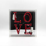 Locomocean Neon Acryl Box “Love” | Romantisches Neon Licht | Locomocean
