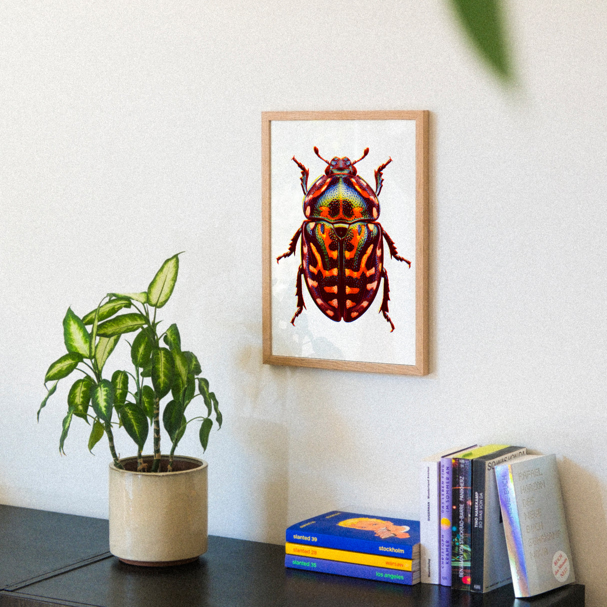 Neon Bug (DIN A3) | Edition SCHEE | Risographie