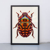 Neon Bug (DIN A3) | Edition SCHEE | Risographie