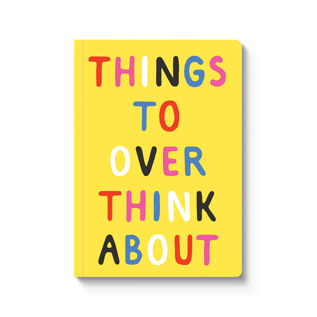 Ohh Deer Notebook “Paperback Things to Overthink About” A5 | Kreatives Notizbuch | Ohh Deer