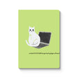Ohh Deer Notizbuch Ohh Deer "Laptop Cat" | Notebook mit Illustrationen aus Großbritannien
