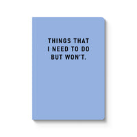 Ohh Deer Notizbuch Ohh Deer "Things I need to do" | Notebook aus Großbritannien