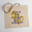 Edition SCHEE Totebag "Mach dir lieber Nudeln statt Sorgen" | Made in Köln