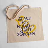 Edition SCHEE Totebag "Mach dir lieber Nudeln statt Sorgen" | Made in Köln