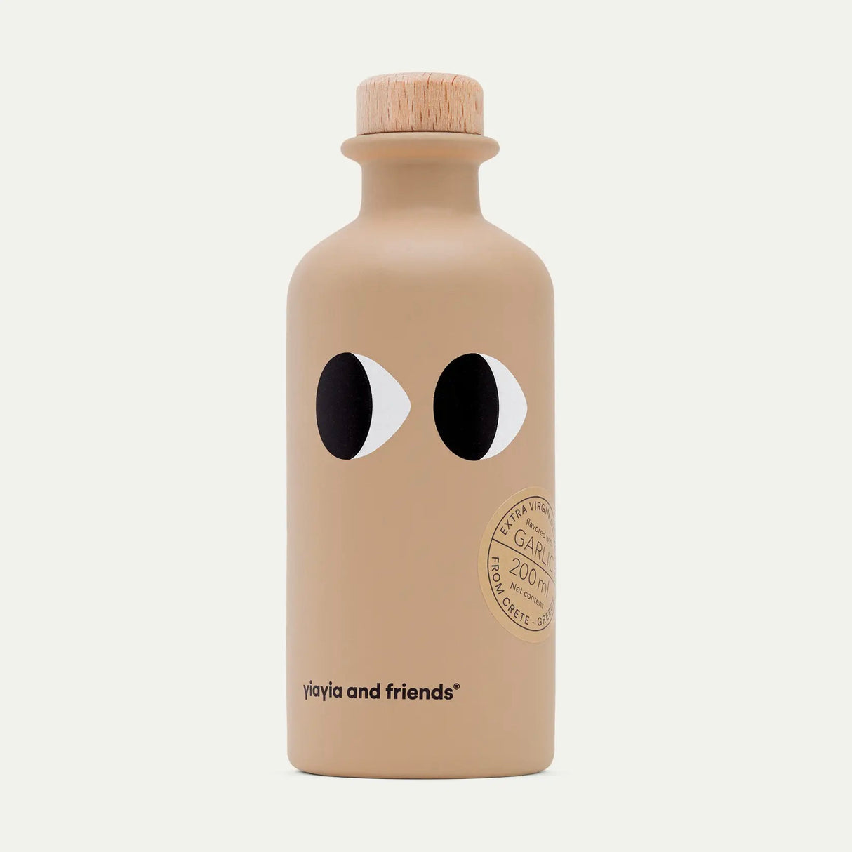 Yiayia and friends Olivenöl Extra Vergine Knoblauch 200ml | Aromatisch | Yiayia and Friends