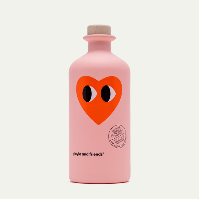 Yiayia and friends Olivenöl Extra Vergine Love Edition 500ml | Premium Olivenöl | Yiayia and Friends