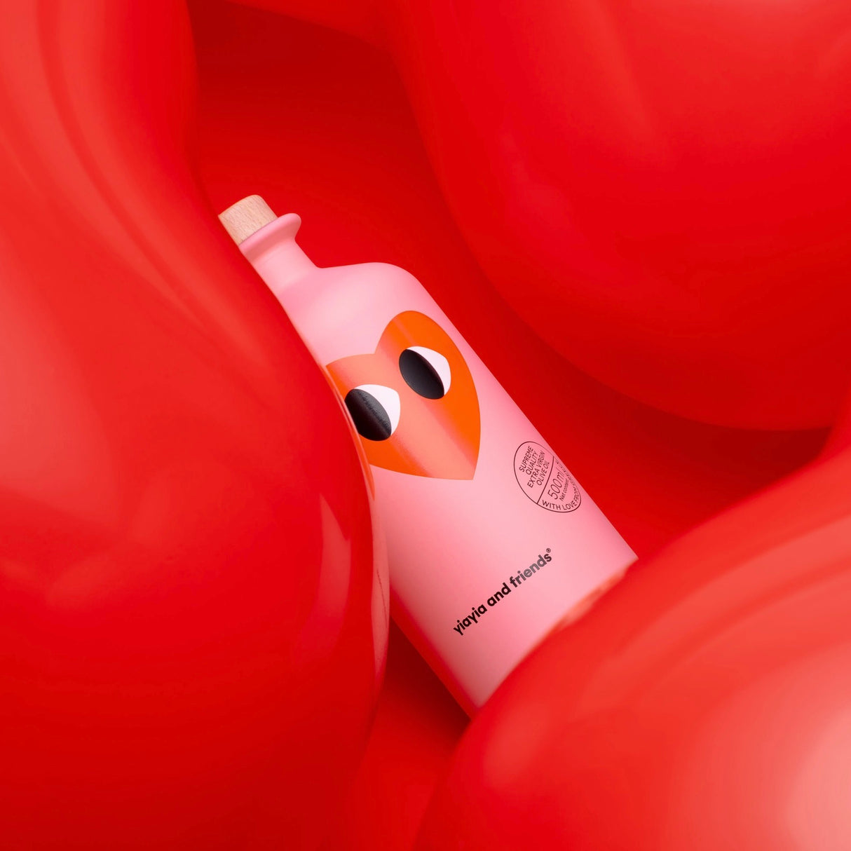 Yiayia and friends Olivenöl Extra Vergine Love Edition 500ml | Premium Olivenöl | Yiayia and Friends