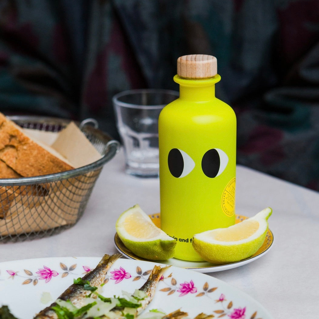 Yiayia and friends Olivenöl Extra Vergine Zitrone 200ml | Frisch & fruchtig | Yiayia and Friends