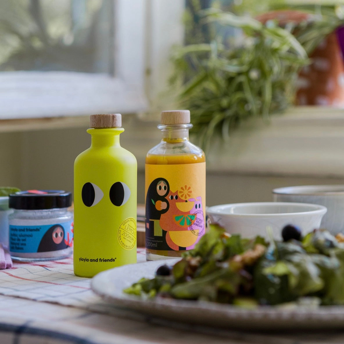 Yiayia and friends Olivenöl Extra Vergine Zitrone 200ml | Frisch & fruchtig | Yiayia and Friends