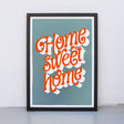 Edition SCHEE Home sweet home (DIN A3) | Edition SCHEE | Siebdruck