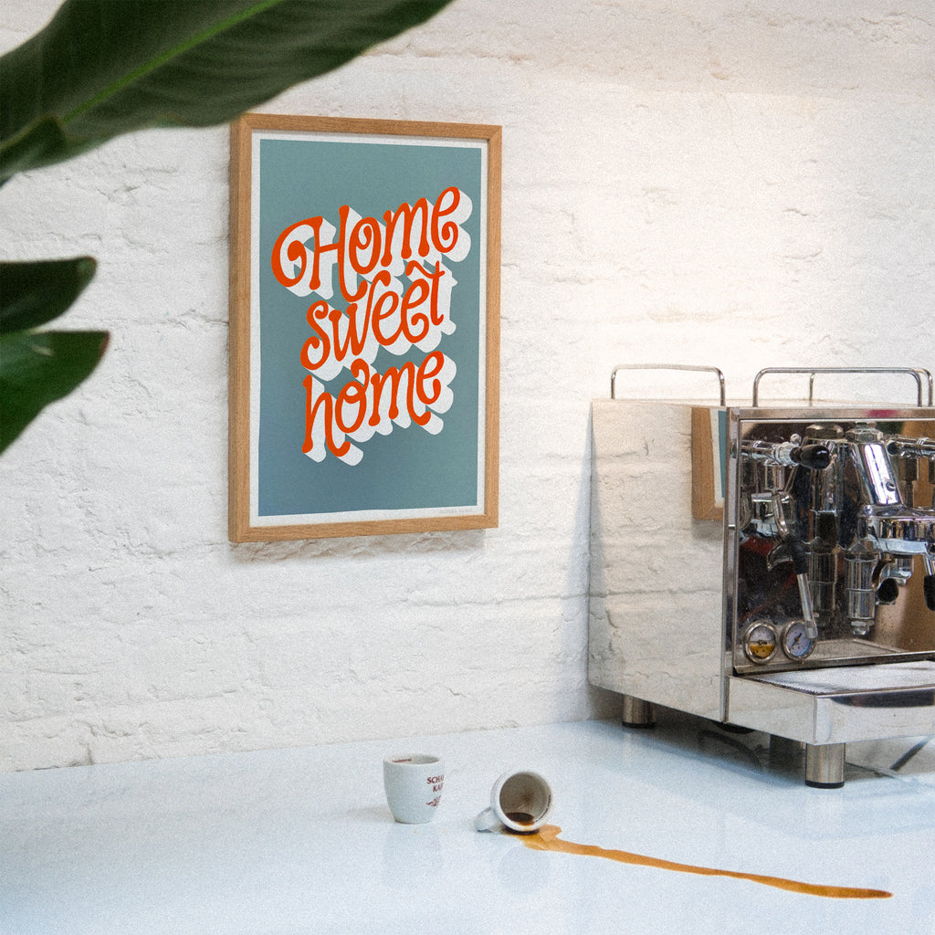 Edition SCHEE Home sweet home (DIN A3) | Edition SCHEE | Siebdruck