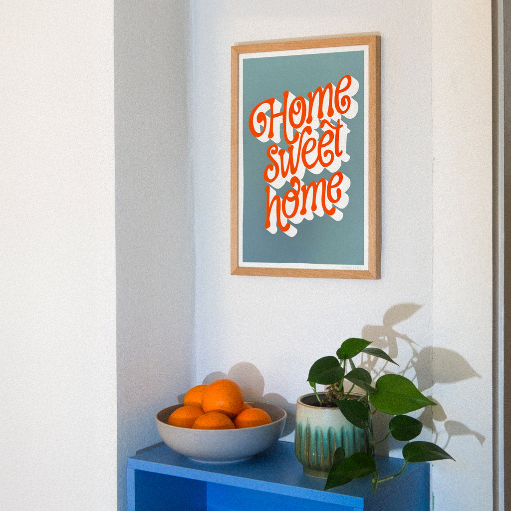 Edition SCHEE Home sweet home (DIN A3) | Edition SCHEE | Siebdruck