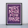 Edition SCHEE More Amor por favor (DIN A3) | Edition SCHEE | Risographie