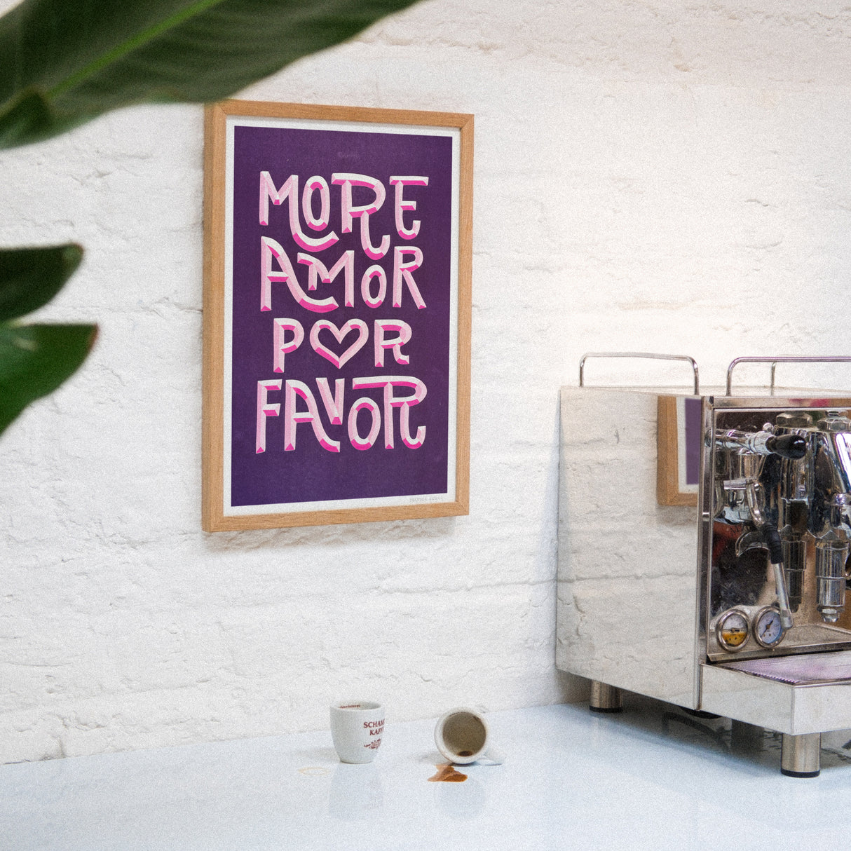 Edition SCHEE More Amor por favor (DIN A3) | Edition SCHEE | Risographie
