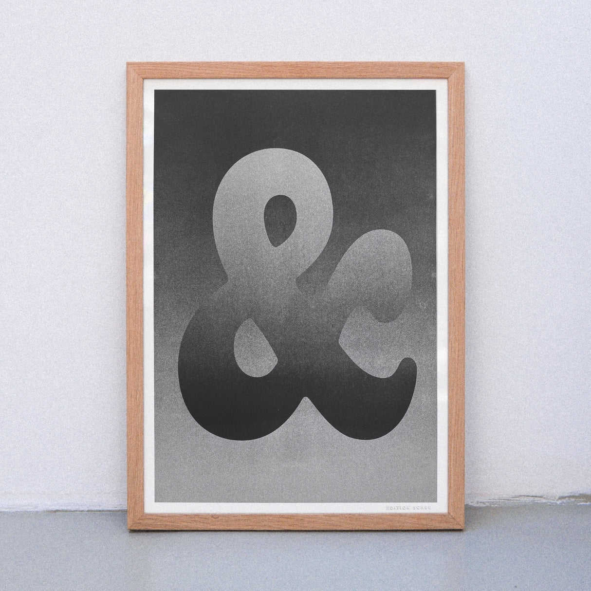 Edition SCHEE Ampersand (DIN A3) | Edition SCHEE | Risographie