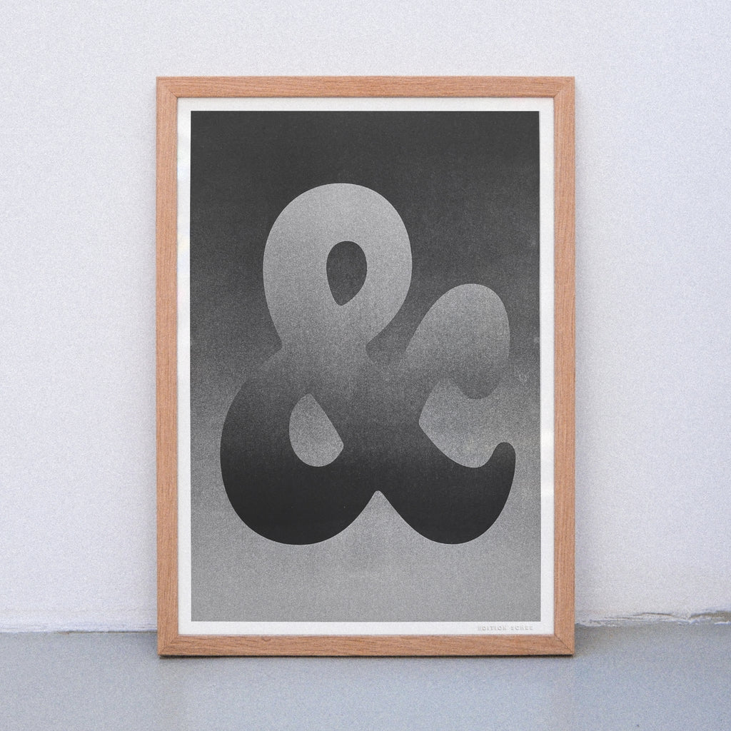 Edition SCHEE Ampersand (DIN A3) | Edition SCHEE | Risographie